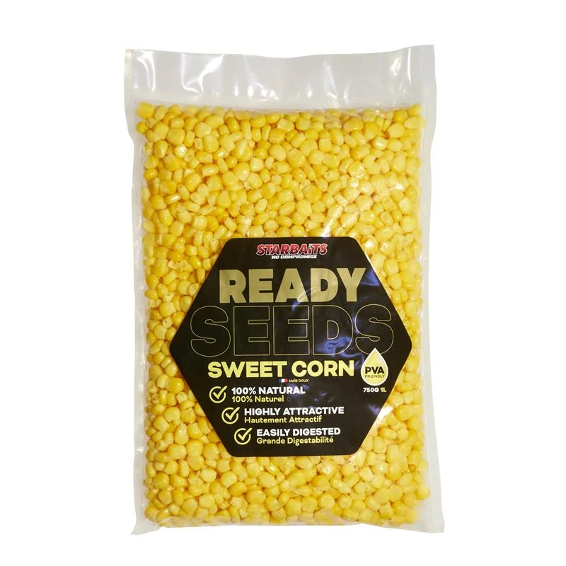 GRAINE PRÉPARÉE STARBAITS READY SEEDS SWEETCORN 1 GRAINE PRÉPARÉE STARBAITS READY SEEDS SWEETCORN